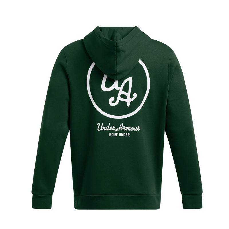 UNDER ARMOUR Icon Fleece Goin' Under Men's Hoodie (Green)