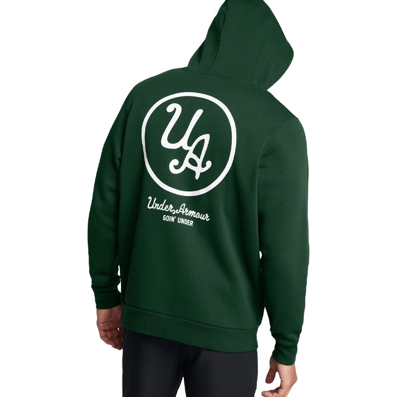 UNDER ARMOUR Icon Fleece Goin' Under Men's Hoodie (Green)