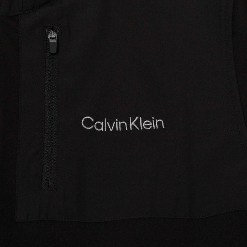 CALVIN KLEIN Casa Blanca Full Zip Hybrid Men's Sweatshirt (Black)