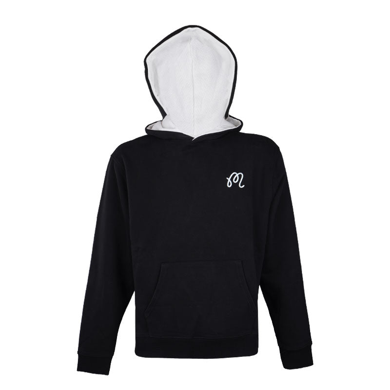 MALBON GOLF Expedition Buckets Men's Hoodie (Black)
