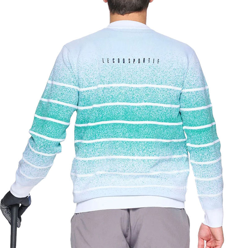 LE COQ SPORTIF GOLF 30th Anniversary Men's Sweater (White)