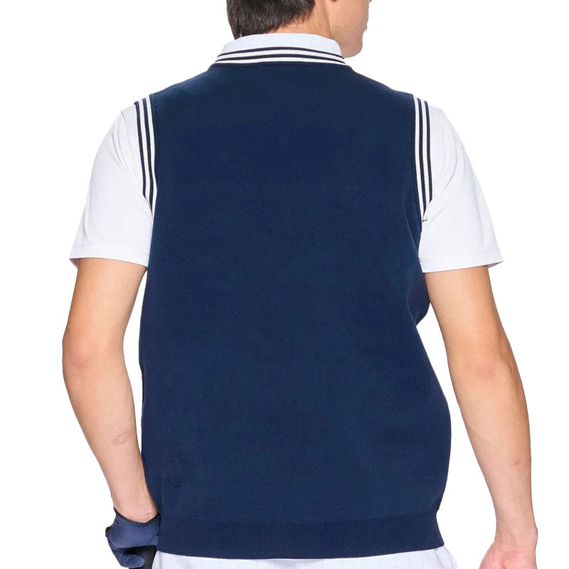 LE COQ SPORTIF GOLF Men's Knit Vest (Navy)