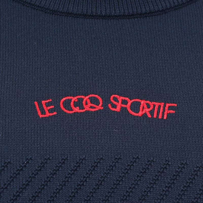 LE COQ SPORTIF GOLF Women's Mock Neck Sweater (Navy)