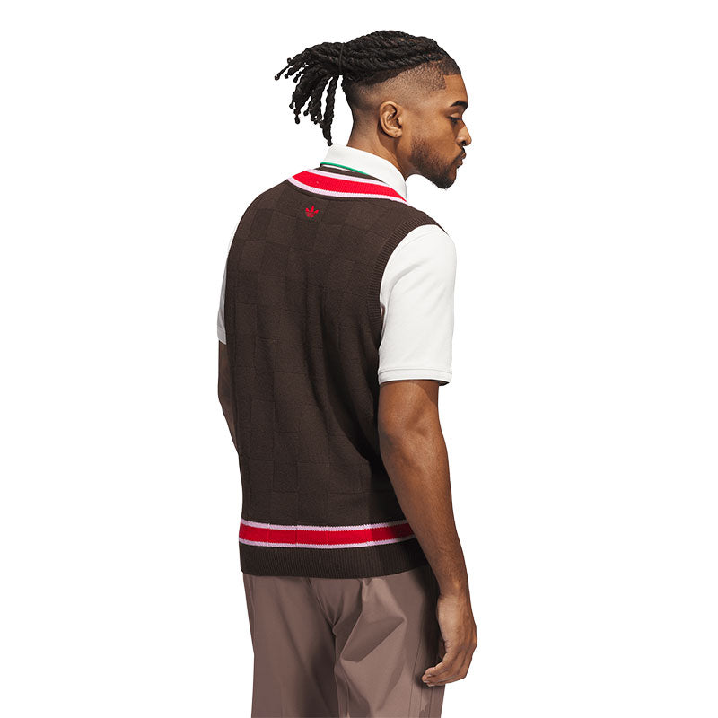 ADIDAS Originals Men's Knit Vest (Brown)