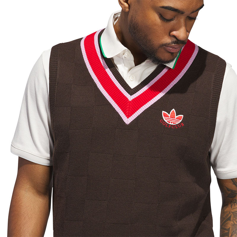 ADIDAS Originals Men's Knit Vest (Brown)