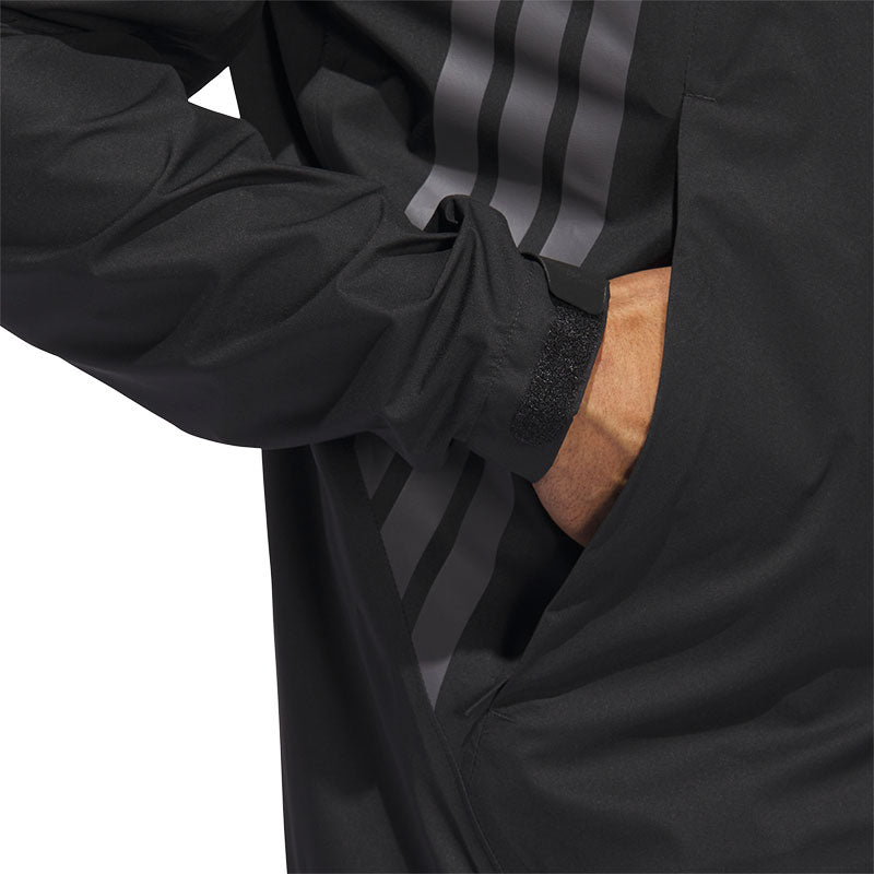 ADIDAS Ultimate365 Tour CLIMAPROOF+ Full-Zip Men's Jacket (Black)