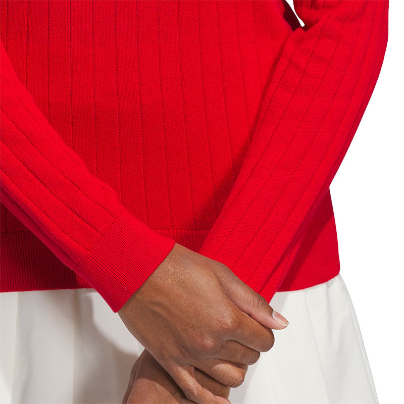 ADIDAS Windproof Full-Zip Men's Jacket (Red)