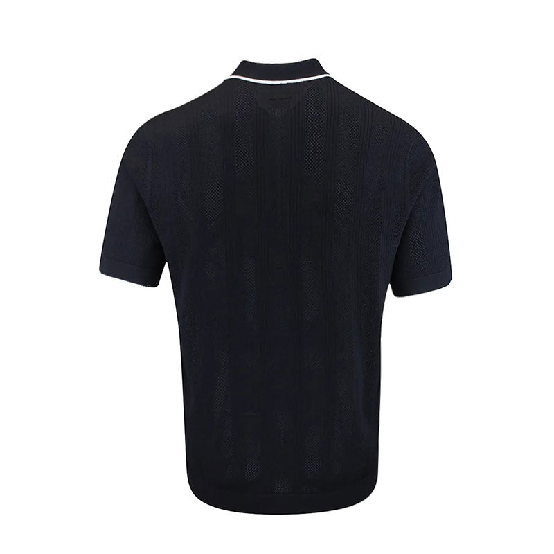 NIKE Jordan Sport Knit Button Down Men's Sweater (Black)