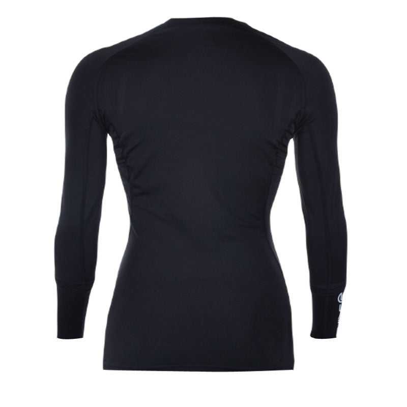 SKINS Series-1 Compression Women's Inner Long Sleeve Shirt (Black)
