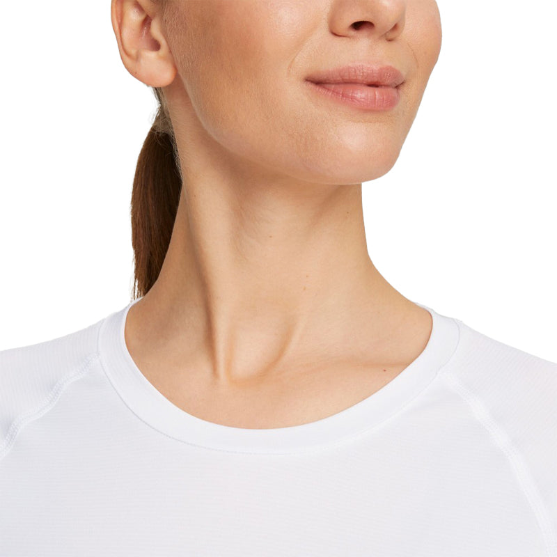 PUMA YouV Women's Crew Long Sleeve T-Shirt (White)