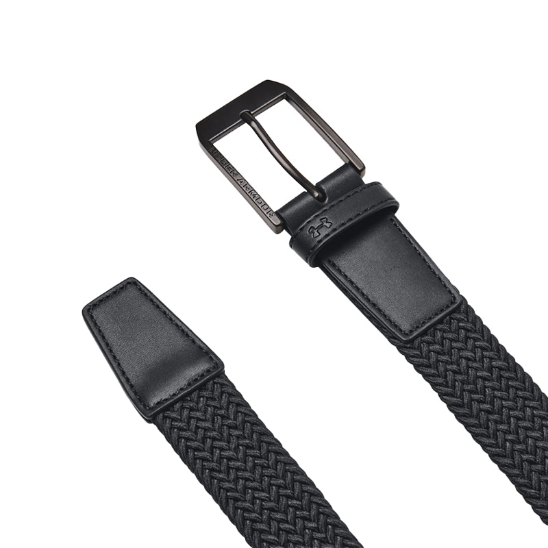 UNDER ARMOUR Braided Men's Golf Belt (Black)
