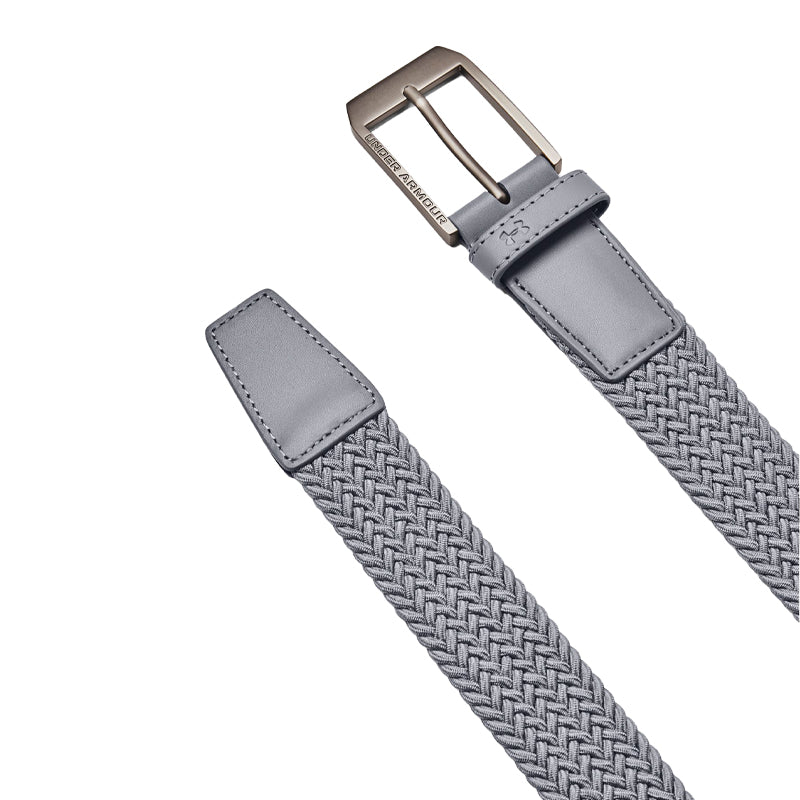 UNDER ARMOUR Braided Men's Golf Belt (Grey)