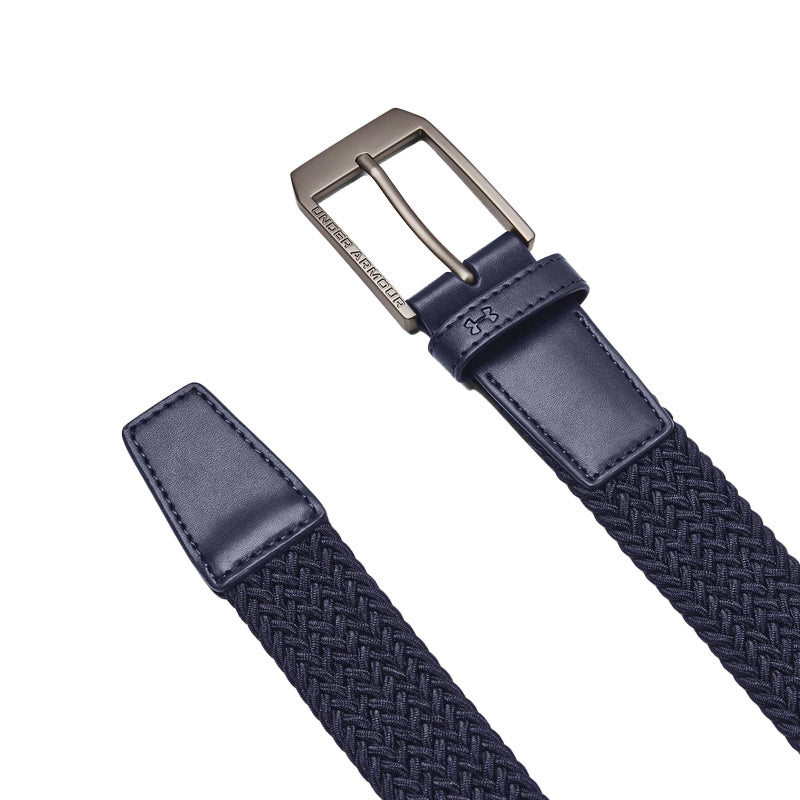 UNDER ARMOUR Braided Men's Golf Belt (Navy)