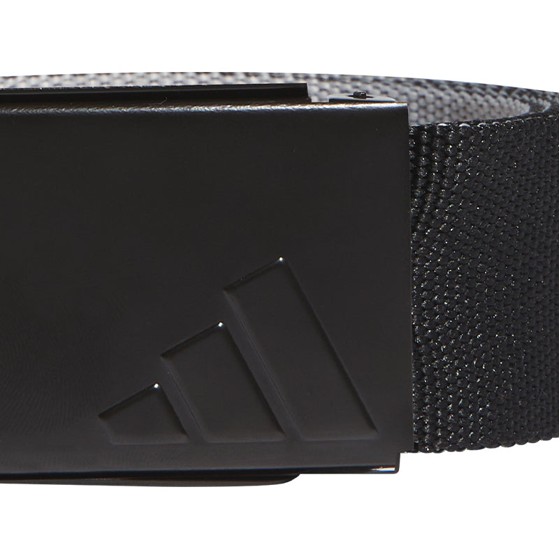 ADIDAS Men's Reversible Webbing Belt (Black/Grey)