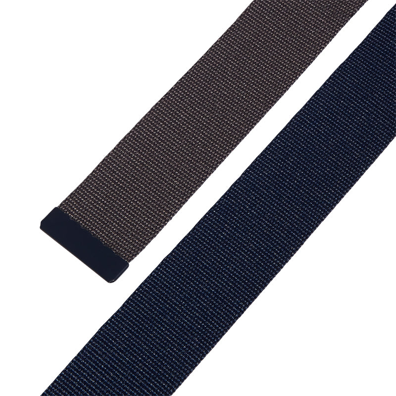 ADIDAS Men's Reversible Webbing Belt (Navy/Grey)