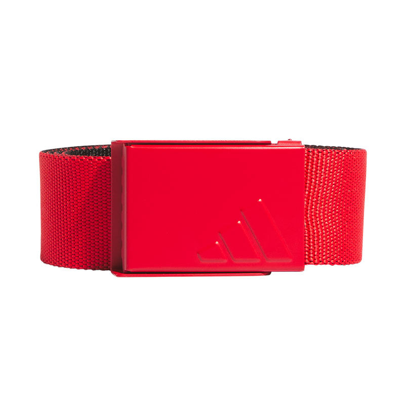 ADIDAS Reversible Webbing Men's Belt (Ruby/Black)