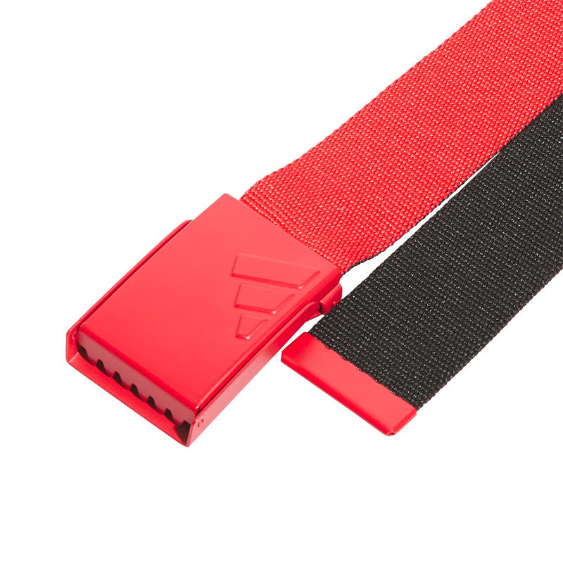 ADIDAS Reversible Webbing Men's Belt (Ruby/Black)