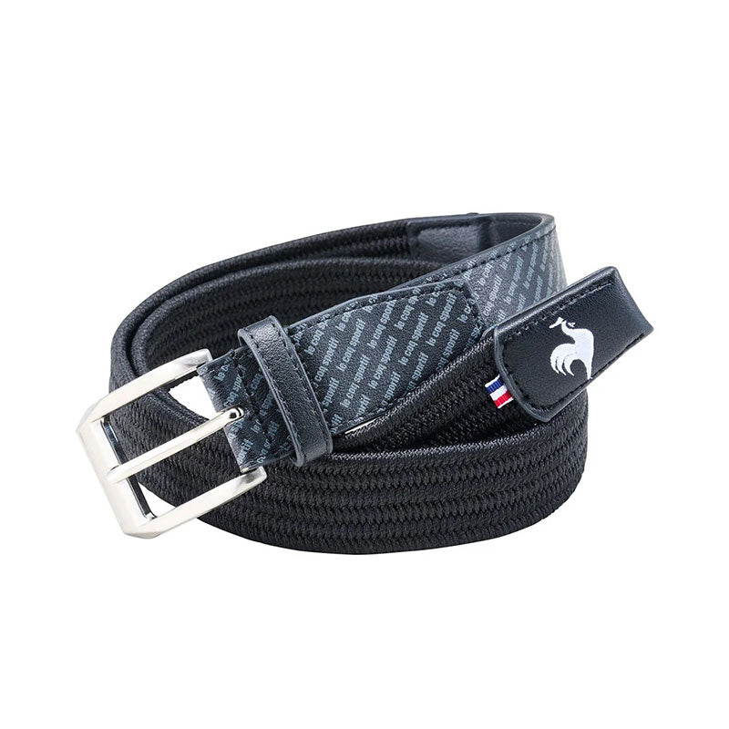 LE COQ SPORTIF GOLF Stretch Mesh Men's Belt (Black)