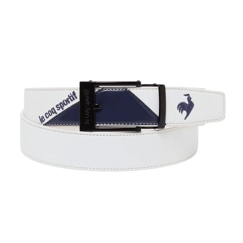 LE COQ SPORTIF GOLF Smart Lock Men's Belt (White)