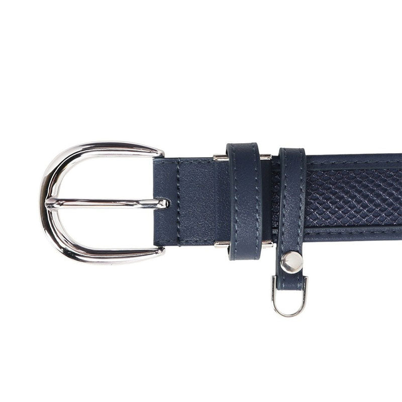 LE COQ SPORTIF GOLF Logo Mesh Women's Belt (Navy)
