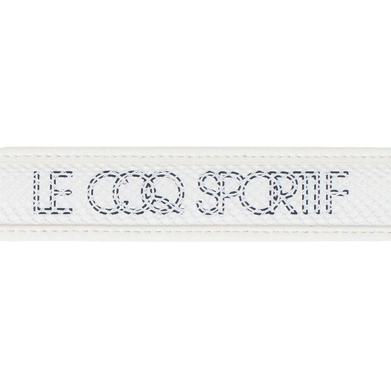 LE COQ SPORTIF GOLF Logo Mesh Women's Belt (White)