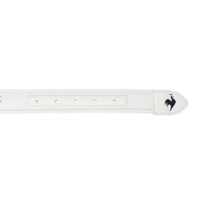 LE COQ SPORTIF GOLF Logo Mesh Women's Belt (White)