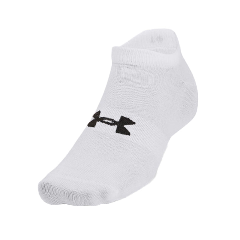 UNDER ARMOUR Essential 3-Pack Low Socks (Grey/White/Black)