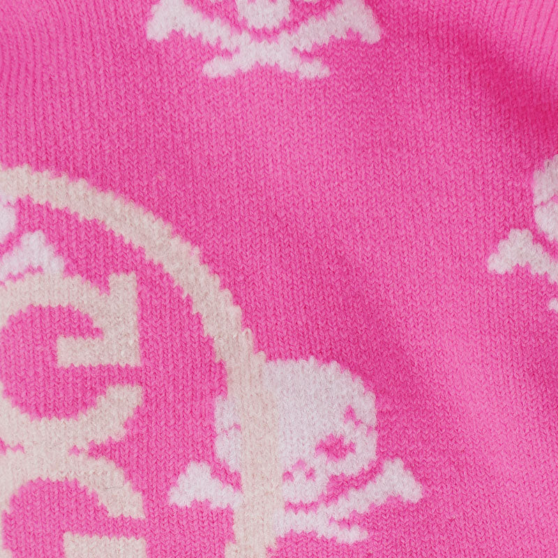 GFORE Skull & T's Women's No-Show Socks (Pink)