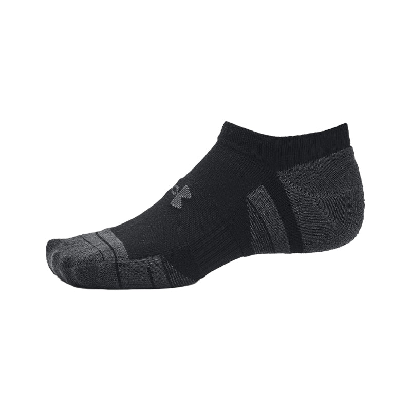 UNDER ARMOUR Performance Tech 3-Pack NS Socks (Black)