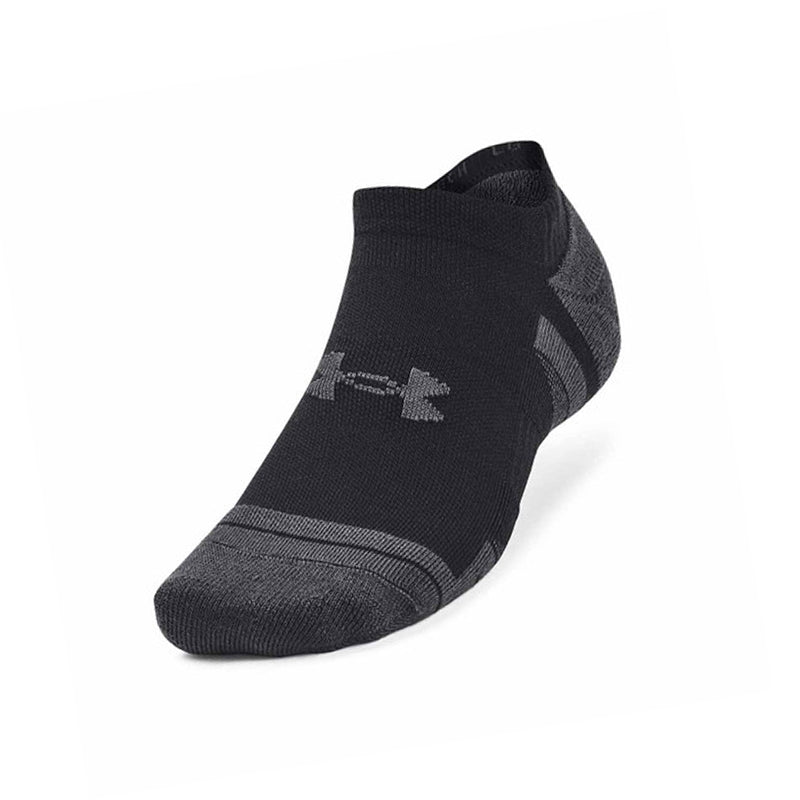 UNDER ARMOUR Performace 3-Pack No-Show Socks (White/Grey)