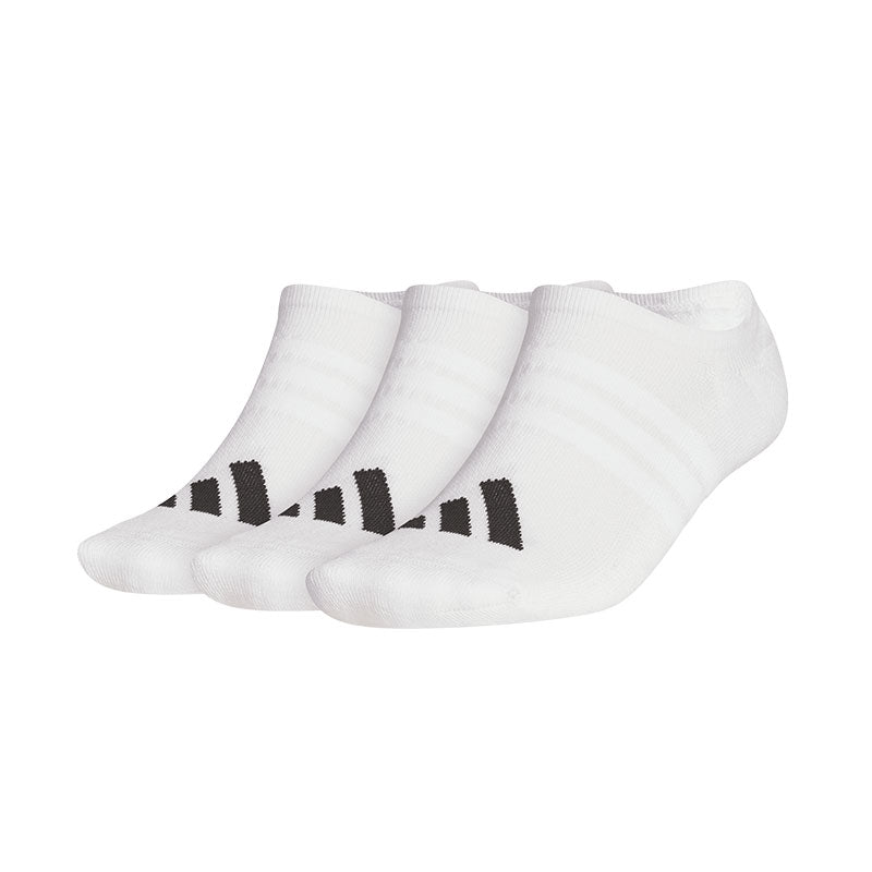 ADIDAS Performance 3-Pack Men's No-Show Socks (White)