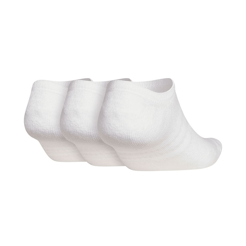 ADIDAS Performance 3-Pack Men's No-Show Socks (White)
