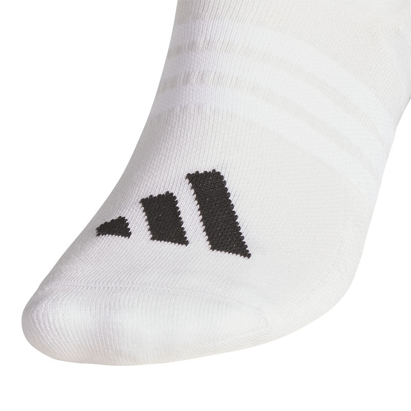 ADIDAS Performance 3-Pack Men's No-Show Socks (White)