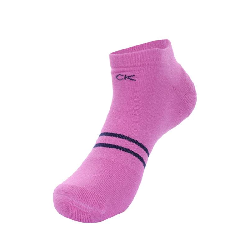 CALVIN KLEIN Tech Women's Ankle Socks (Navy/Orchid)