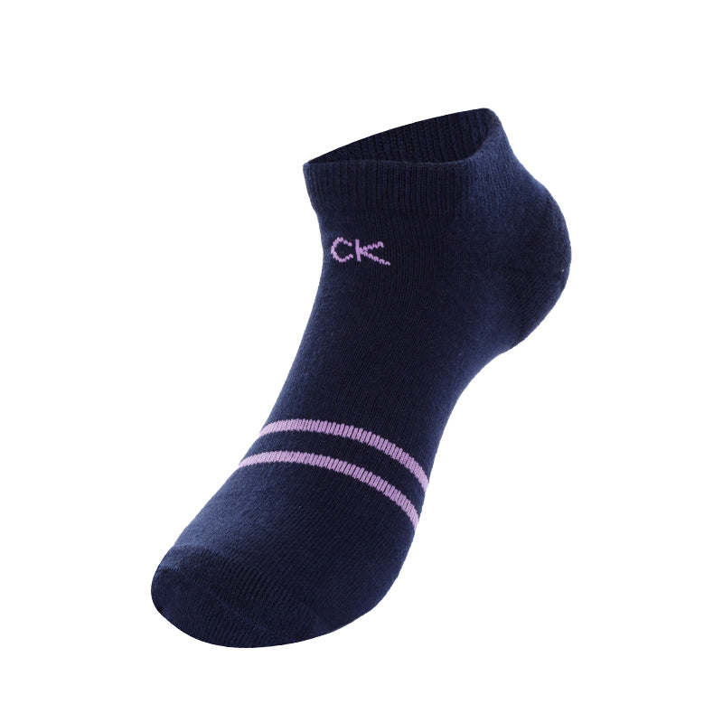 CALVIN KLEIN Tech Women's Ankle Socks (Navy/Orchid)