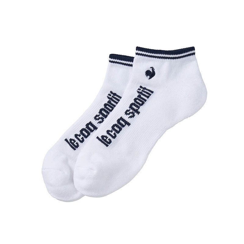 LE COQ SPORTIF GOLF Men's Ankle Socks (White)
