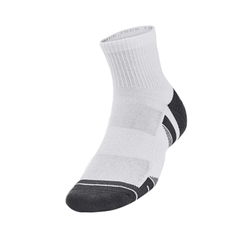 UNDER ARMOUR Performance Tech Crew Socks (Grey/White)