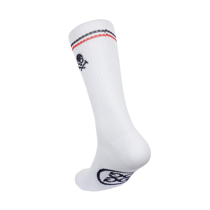 GFORE Skull & T's Women's Crew Socks (Snow)
