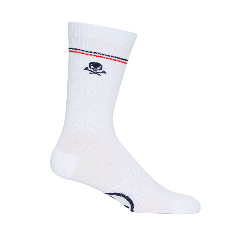 GFORE Skull & T's Women's Crew Socks (Snow)