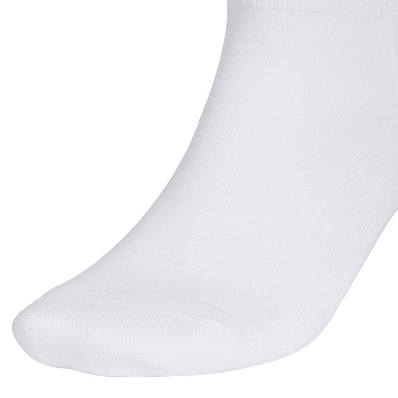 ADIDAS 3-Stripes Women's Crew Socks (White/Sky)