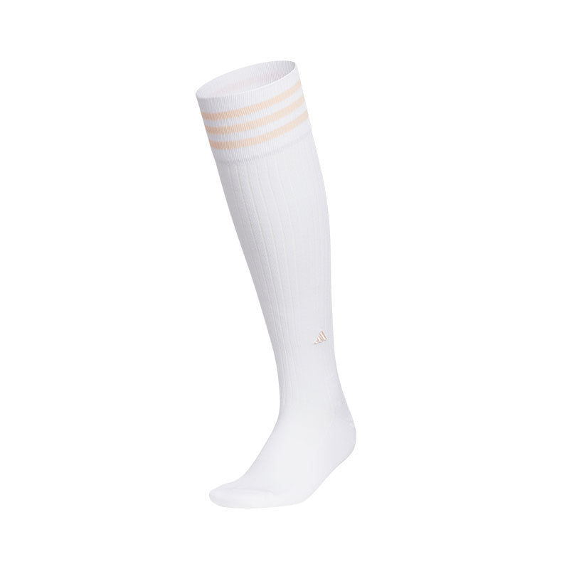 ADIDAS 3-Stripes Knee Women's Socks (White/Coral)