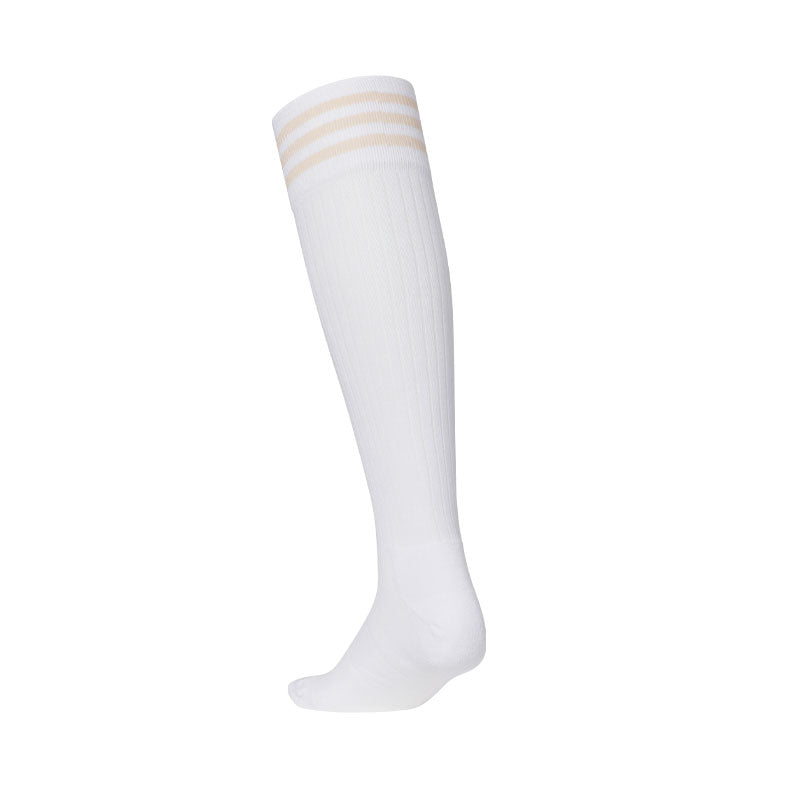 ADIDAS 3-Stripes Knee Women's Socks (White/Coral)