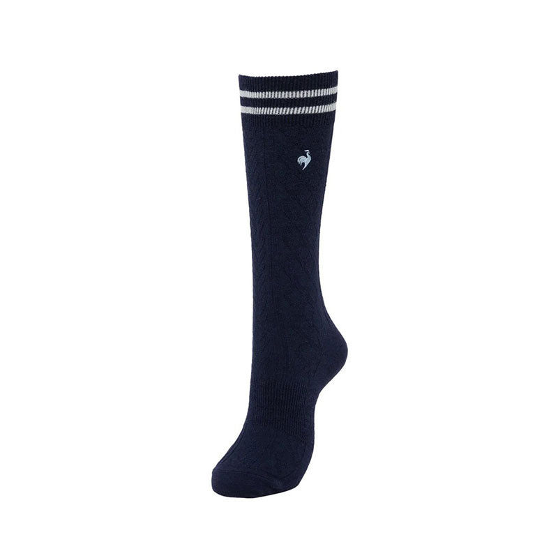 LE COQ SPORTIF GOLF Knit Women's Knee Socks (Navy)