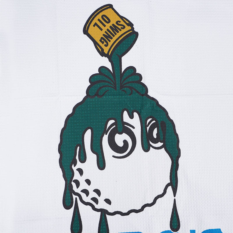 MALBON GOLF Swing Towel (White)