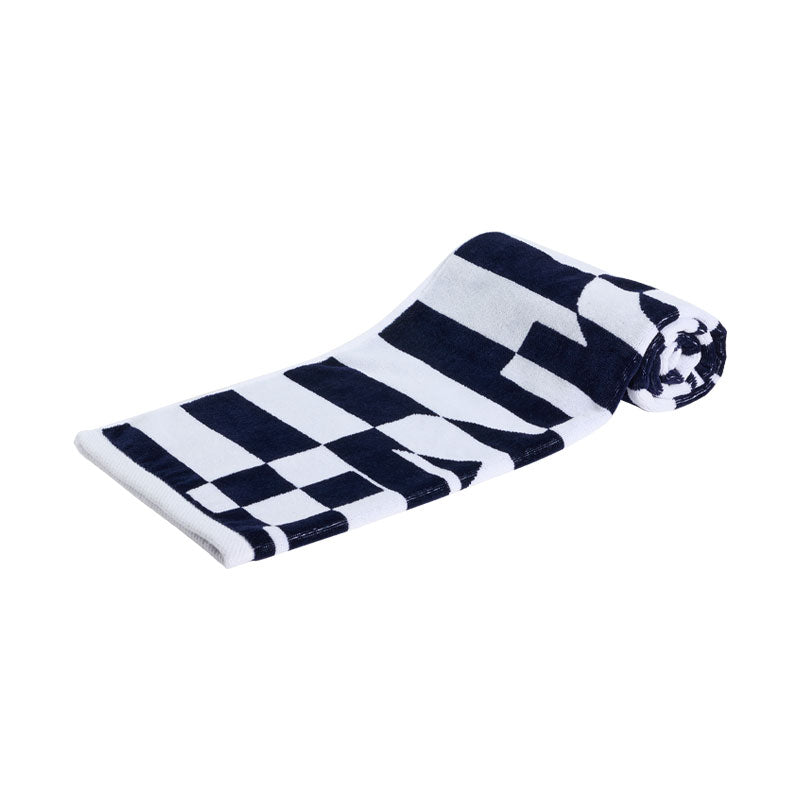 GFORE Trippy Stripe Golf Towel (Snow/Twilight)