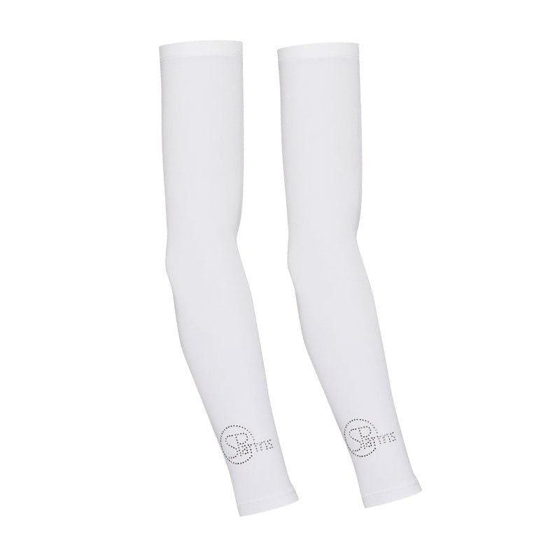 SPARMS Crystal Women's Sun Sleeves (White)