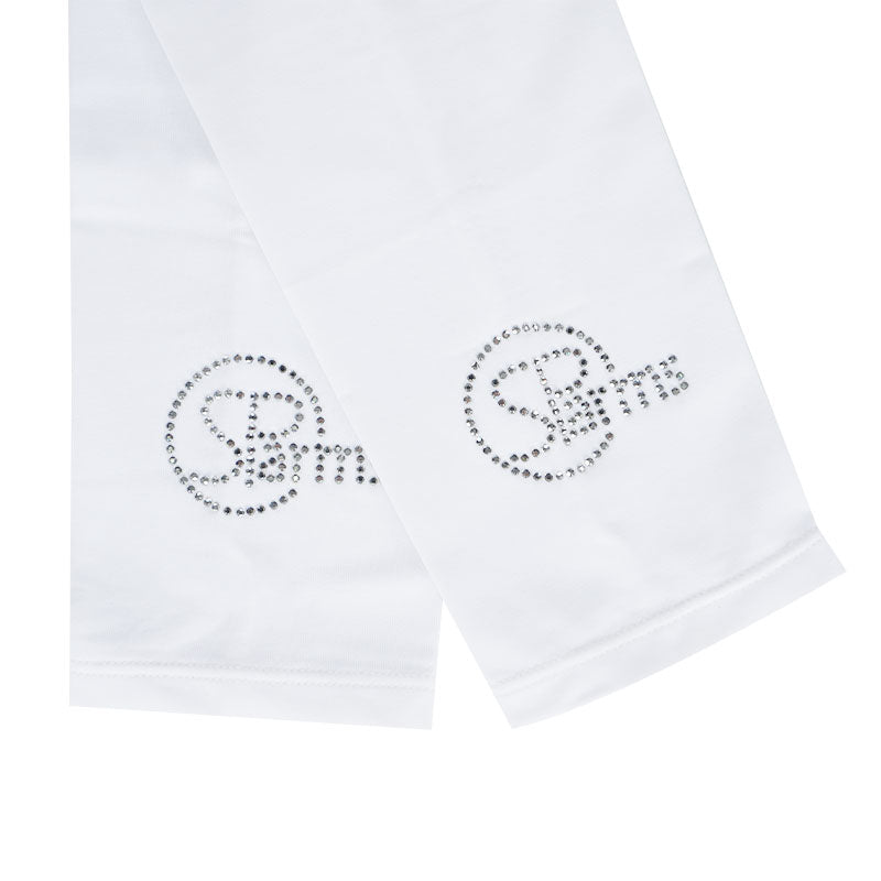 SPARMS Crystal Women's Sun Sleeves (White)
