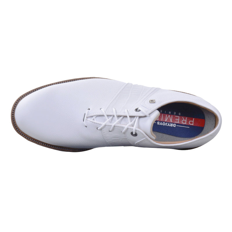 FOOTJOY Premiere Series Packard Men's Spiked Shoes (White)