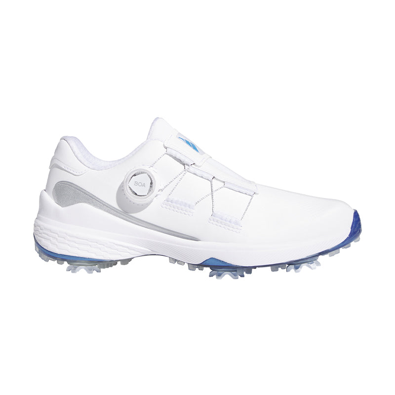 ADIDAS ZG23 BOA Women's Spiked Shoes (White/Blue/Silver)