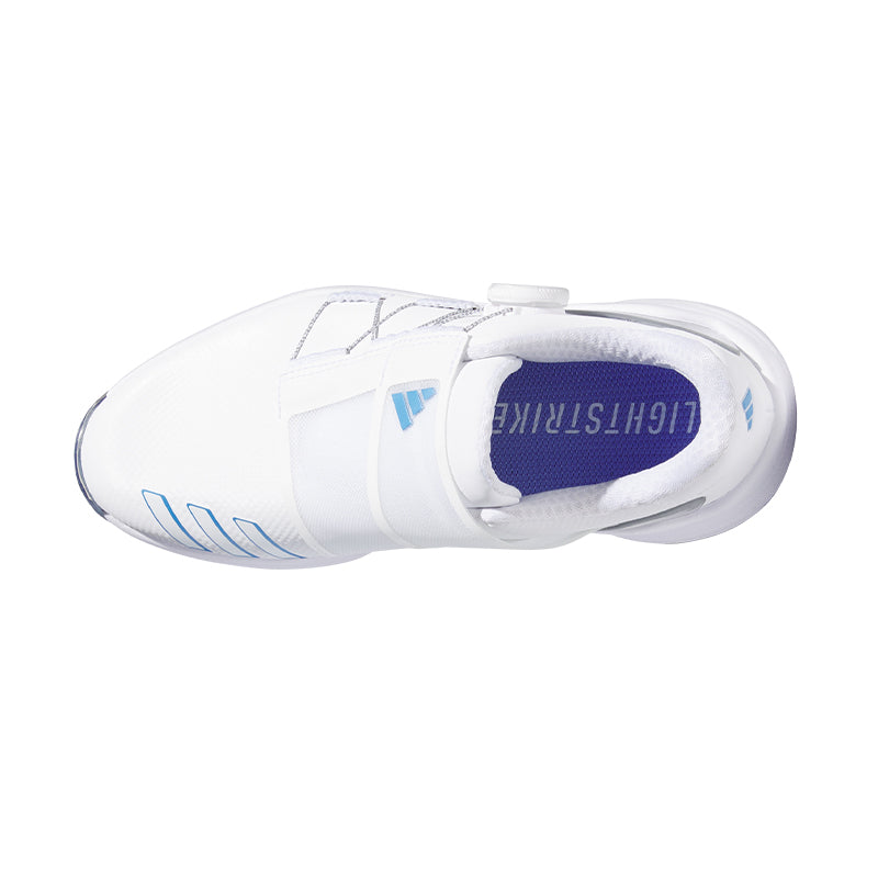 ADIDAS ZG23 BOA Women's Spiked Shoes (White/Blue/Silver)